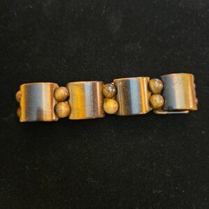 NEW Tigers eye Bowtie Bead Stretch Bracelet